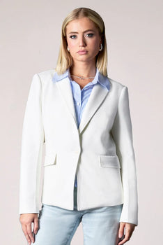 Blue Revival Helen Blazer, Stripe Insert-Blue Revival