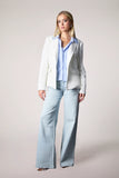Blue Revival Helen Blazer, Stripe Insert-Blue Revival