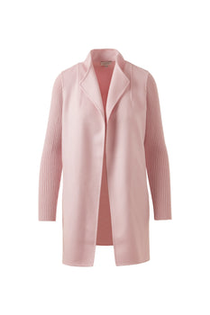 Kinross Rib Sleeve Coat, Ballet-Kinross Cashmere