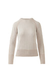 Kinross Plaited Rib Trim Crew-Kinross Cashmere