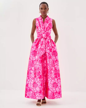 MARRIA MAXI DRESS, PARIGI PINK-Lilly Pulitzer