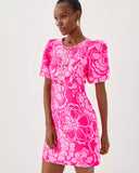 BRITNEE JACQUARD SHIFT DR, PARIGI PINK-Lilly Pulitzer