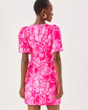 BRITNEE JACQUARD SHIFT DR, PARIGI PINK-Lilly Pulitzer