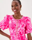 BRITNEE JACQUARD SHIFT DR, PARIGI PINK-Lilly Pulitzer