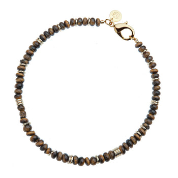 Jane Win Gumdrop Necklace, Tiger's Eye-Jane Win