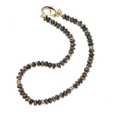 Jane Win Gumdrop Necklace, Tiger's Eye-Jane Win