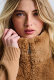 Lisa Todd The Teddy Jacket, Camel-Lisa Todd