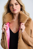 Lisa Todd The Teddy Jacket, Camel-Lisa Todd