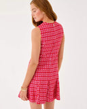 ENYA BOUCLE DRESS, CRANBERRY RED-Lilly Pulitzer
