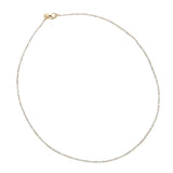 Double Wrap Rice Pearl Necklace, Gold White-Jane Win