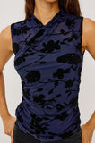 Rails Lauris top, Navy Tossed Roses-Rails