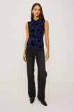 Rails Lauris top, Navy Tossed Roses-Rails
