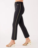 ANA EMBELLISHED CROP FLAR, NOIR-Lilly Pulitzer