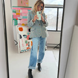KR Workday Love Rises Blazer, Multi-Kerri Rosenthal