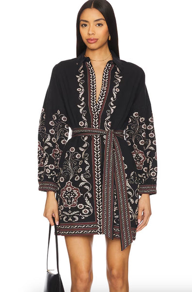 Cleobella Anouk Mini Dress, Cardamon-Cleobella