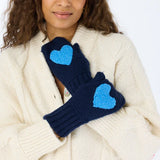KR Patch Mittens, Indigo Blue-Kerri Rosenthal