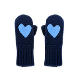 KR Patch Mittens, Indigo Blue-Kerri Rosenthal