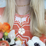 ASHA Paperclip Lariat, Gold-ASHA