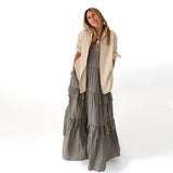 Athena Tank Dress, Mid Gray-Kerri Rosenthal