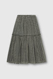 Jazlin Skirt, Lurex Tile-Rino & Pelle