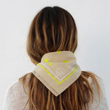 KR Drippy Heart Bandana, Canyon-Kerri Rosenthal