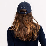 KR Heart Patch Hat, Indigo/ Blue-Kerri Rosenthal