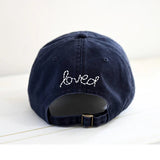 KR Heart Patch Hat, Indigo/ Blue-Kerri Rosenthal