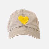 KR Imperfect Heart Hat, Sand-Sunshine-Kerri Rosenthal