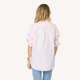 Mia Lightweight Oxford Shirt, Oxford Pink-Kerri Rosenthal