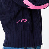 Kerri Rosenthal Zero Waste Sweater, Indigo-Kerri Rosenthal