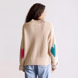 Kerri Rosenthal Zero Waste Sweater, Tan-Kerri Rosenthal