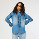 Molly Shirt, Denim