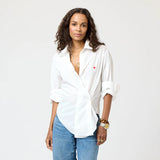 Kerri Rosenthal Jack Shirt, White-Kerri Rosenthal