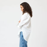 Kerri Rosenthal Jack Shirt, White-Kerri Rosenthal