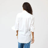 Kerri Rosenthal Jack Shirt, White-Kerri Rosenthal