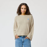 Kerri Rosenthal Summer Sweater, Sand-Kerri Rosenthal