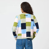 Kerri Rosenthal Beau-Lero Patchwork Cardigan, Multi-Kerri Rosenthal