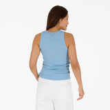 Kerri Rosenthal Heart Tank, French Blue-Kerri Rosenthal