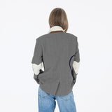 KR Workday On and On Forever Blazer, Steel Blue-Kerri Rosenthal