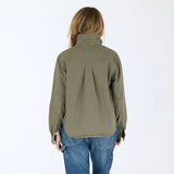 KR Pia Love Brigade Shirt, Army Green-Kerri Rosenthal