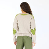 KR Frenchy Cashmere Sweater, Light Mushroom-Kerri Rosenthal