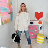 Kerri Troy Sweater, Canvas-Kerri Rosenthal