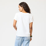 Kerri Rosenthal Suke US of Love Tee, White-Kerri Rosenthal