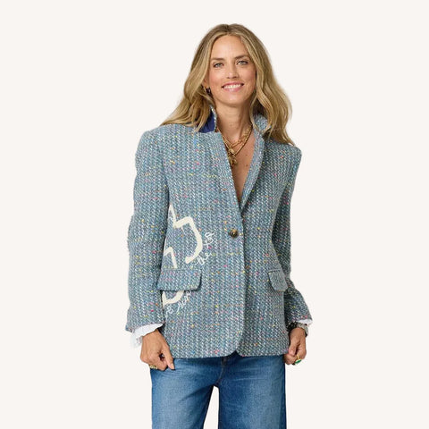 KR Workday Love Rises Blazer, Multi-Kerri Rosenthal