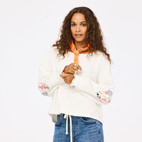 Studio Sweatshirt, Cloud-Kerri Rosenthal