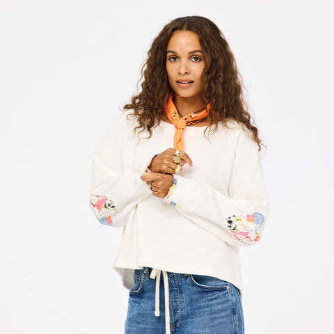 Studio Sweatshirt, Cloud-Kerri Rosenthal