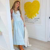 Tank Dress, Sea Salt-Kerri Rosenthal