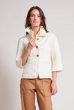 AD Tenley Quilted Jacket, Pearl-Adroit Atelier