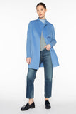 Kinross Rib Sleeve Coat, Seal-Kinross Cashmere