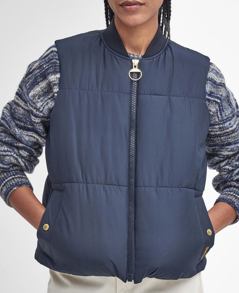 Barbour Fay Gilet, Dark Navy-Barbour